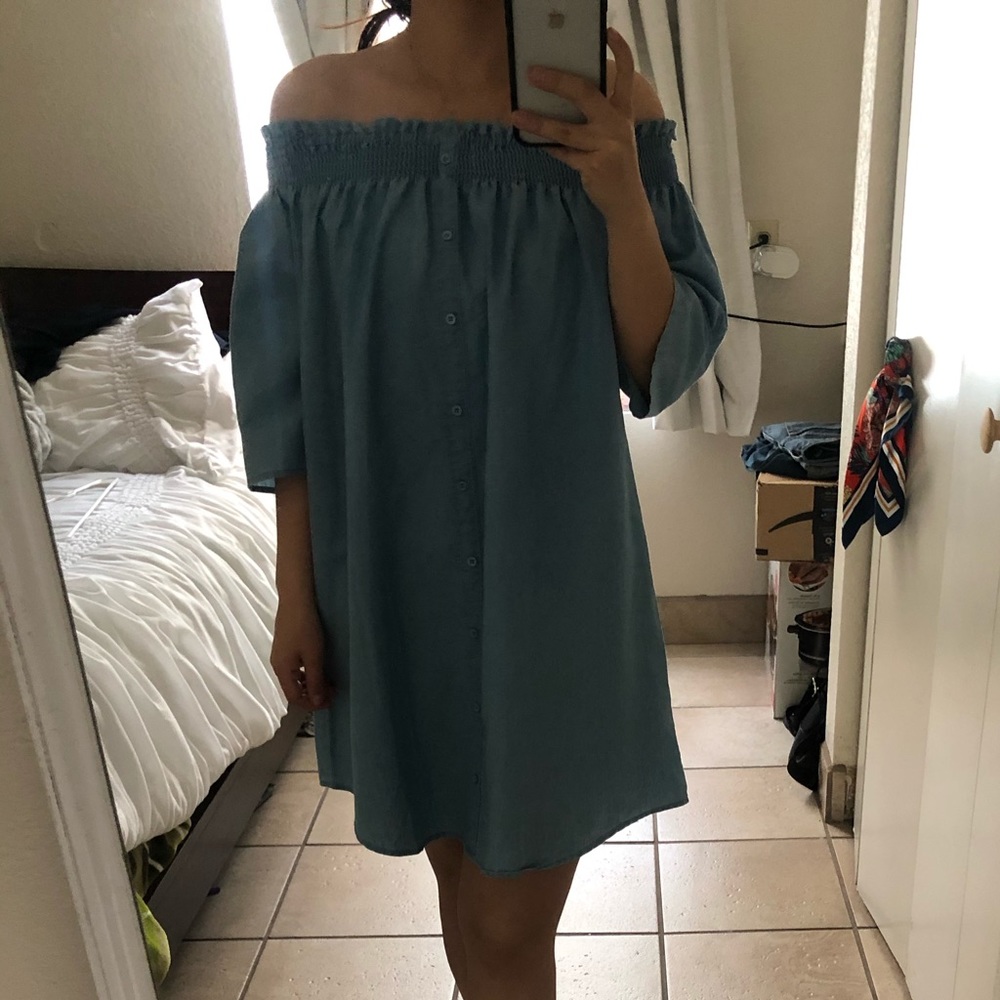 Blue dress size L NEW